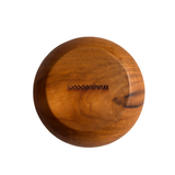 Salatschüssel klein Handmade aus massivem Teak Wurzel-Holz nachhaltig Woodenthinxx