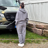 Goodjogger Jogginghose Loose Fit irongrey-red