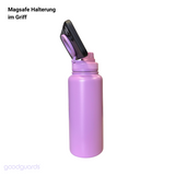 Goodbottle Big Thermosflasche 0,95 L mit magnetischer Handy-Halterung