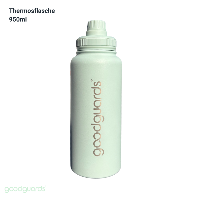 Goodbottle Big Thermosflasche 0,95 L mit magnetischer Handy-Halterung