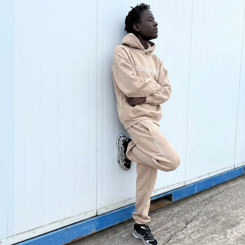 Goodjogger Jogginghose Loose Fit unisex sand-coffee