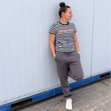 Goodjogger Jogginghose Loose Fit unisex antrazit-silver