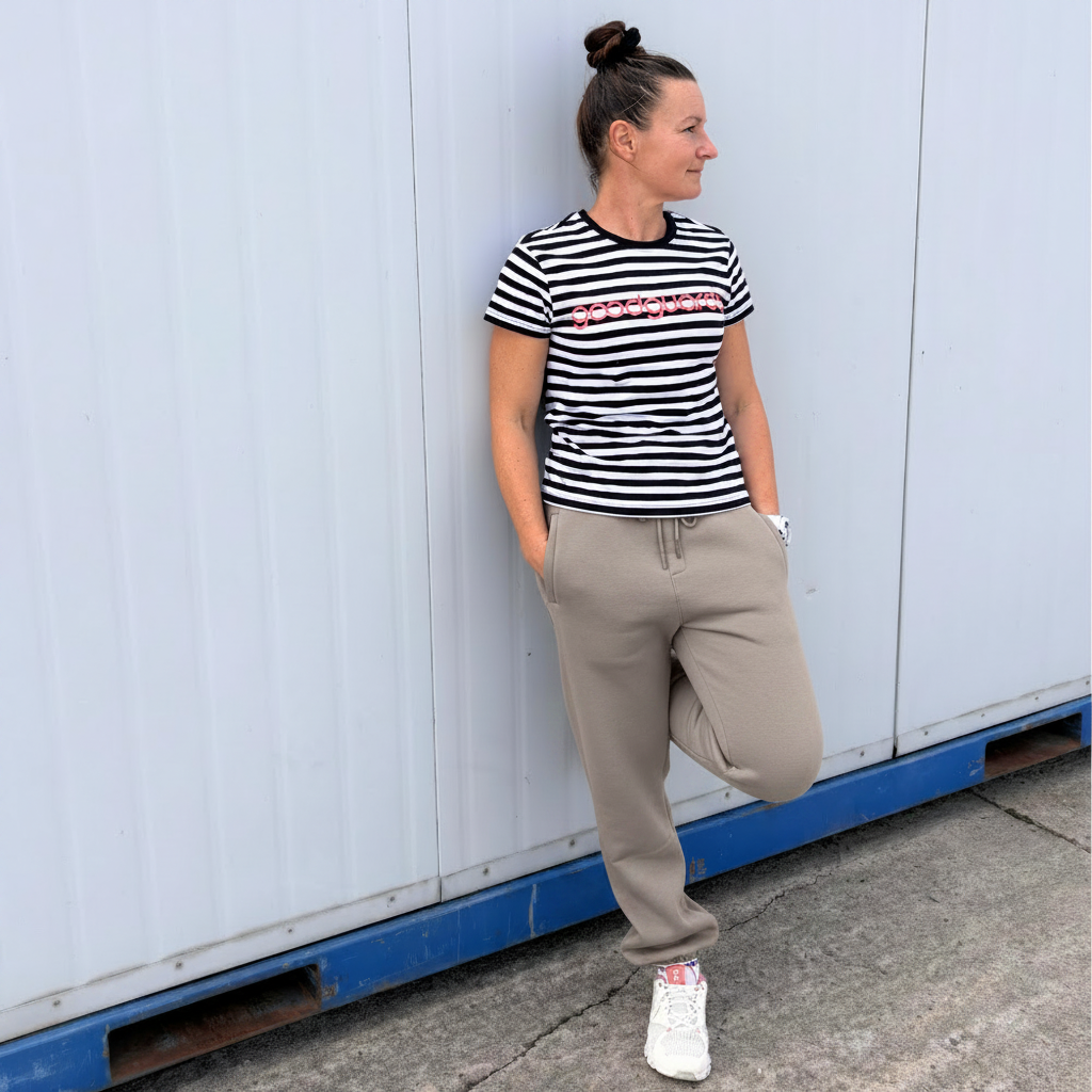 Goodjogger Jogginghose Loose Fit unisex sand-coffee