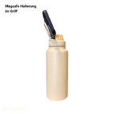 Goodbottle Big Thermosflasche 0,95 L mit magnetischer Handy-Halterung