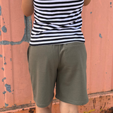 Goodshorts Jogginghose Loose Fit unisex oliv-gold