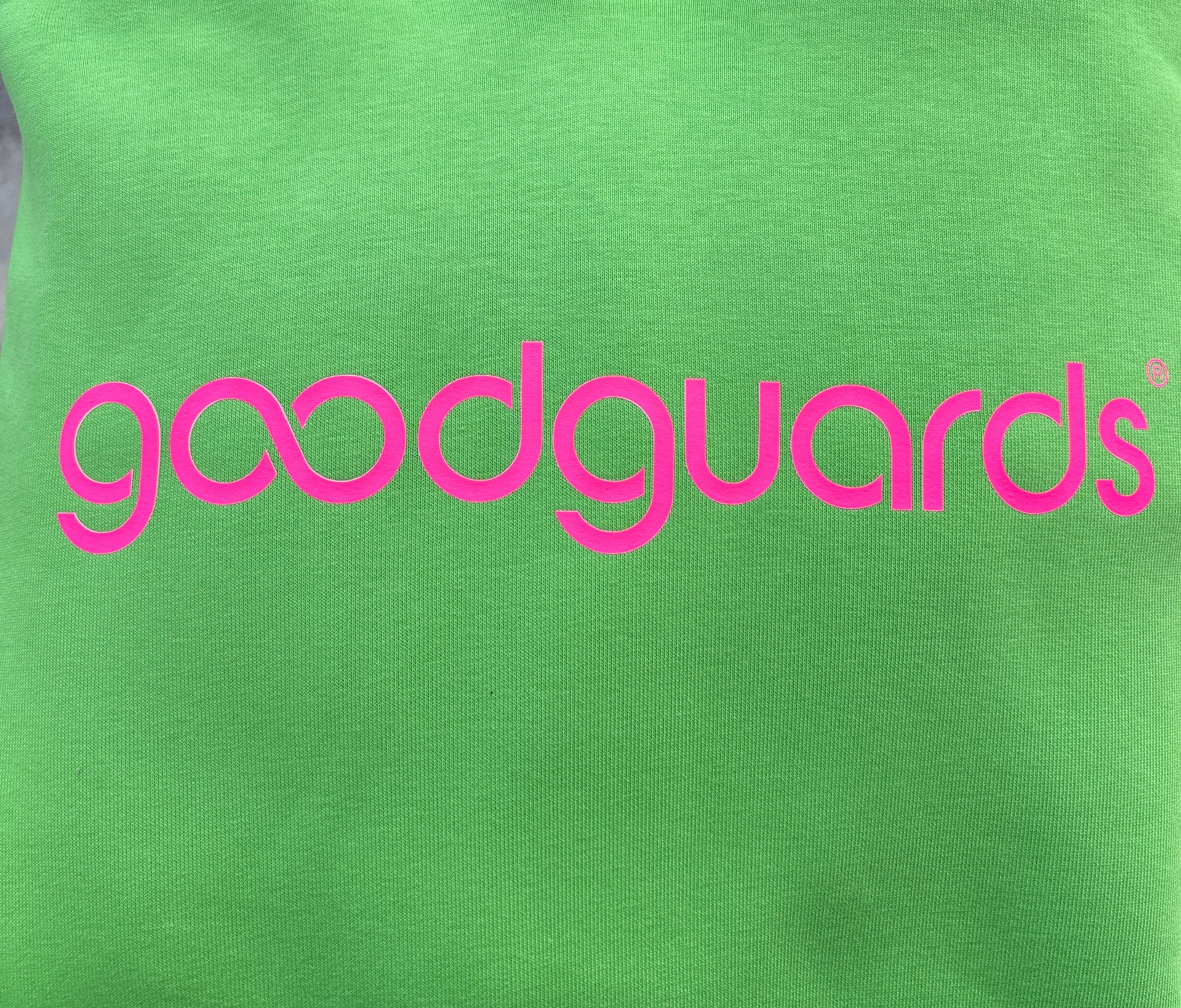 Goodhood Oversized Hoodie gras-pink unisex Kapuzenpullover