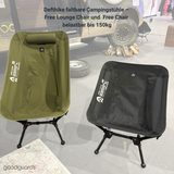 Defthike Free Lounge Chair - faltbarer, ultraleichter Campingstuhl
