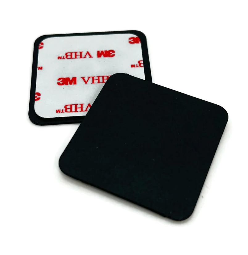 Magnettafel / Haftgrund 4,5 x 4,5 cm 2er-Set "Black Edition" STYYL - super flach - ideal für Van, Camper, Wohnmobil und Wohnwagen uvm.