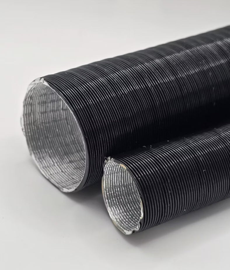 Aluminium Warmluftrohrschlauch 42mm Innendurchmesser für 40mm Luftumverteiler 1m