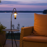 Defthike Round Table - Runder in- und Outdoor-Tisch mit Lampenhalter