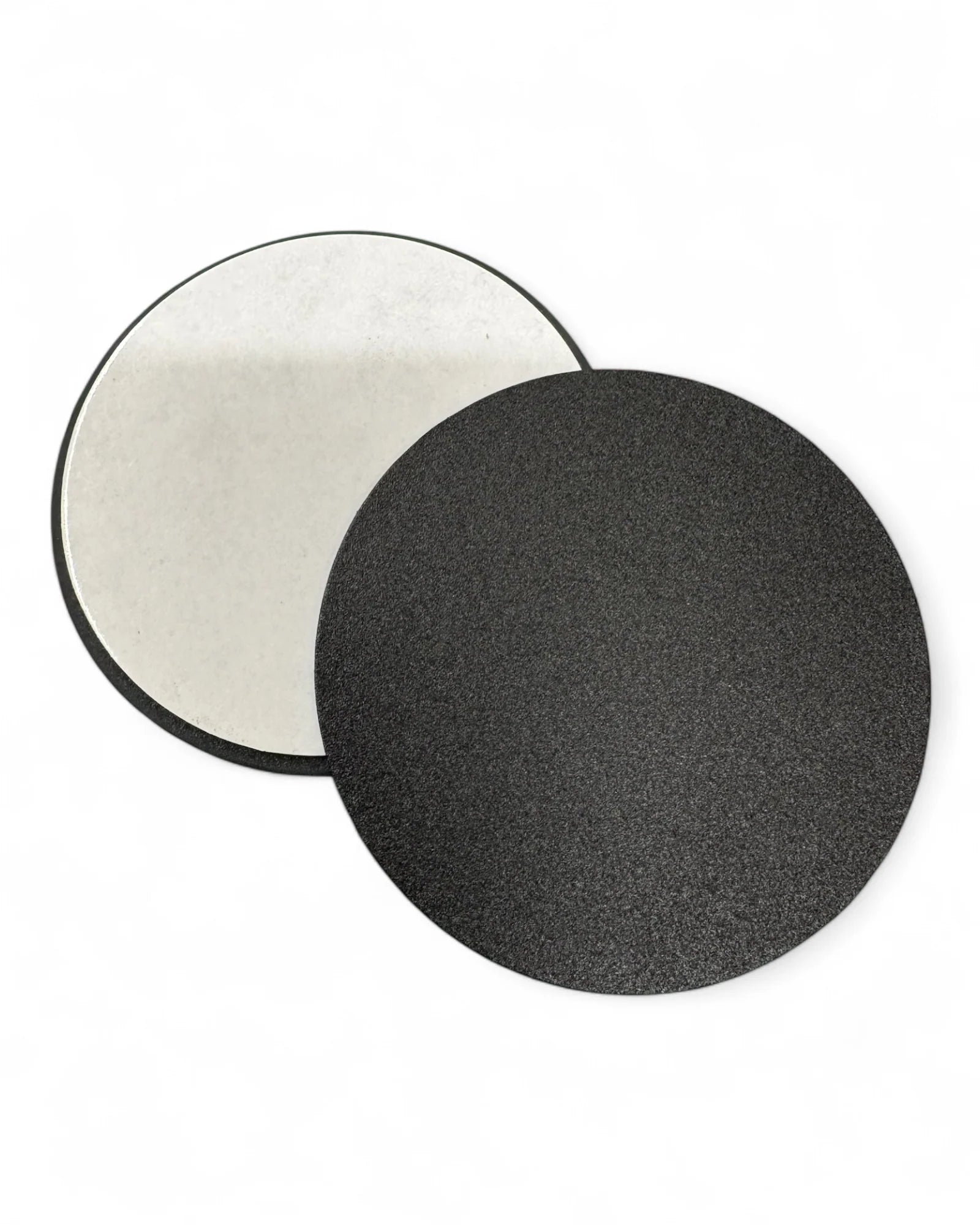 Magnettafel / Haftgrund rund 7,4cm für Füllguard "Black Edition" STYYL - super flach - ideal fürs Lagern des Füllguards oder Markisenmagnete am Van, Camper, Wohnmobil und Wohnwagen uvm.