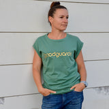 Goodshirt Women paleleaf Loose T-Shirt Damen