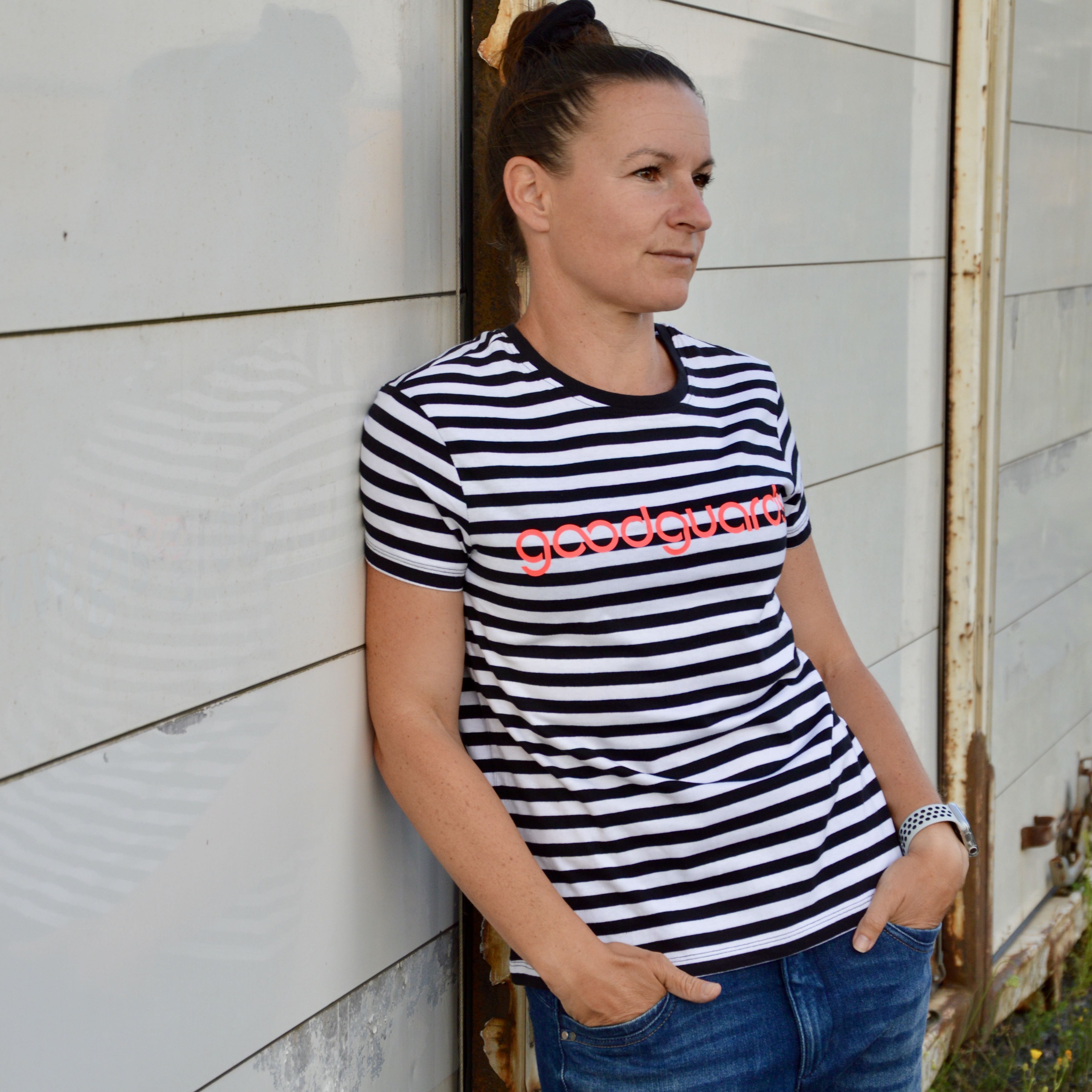 Goodshirt Stripes Women gestreiftes T-Shirt Damen