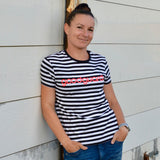 Goodshirt Stripes Women gestreiftes T-Shirt Damen