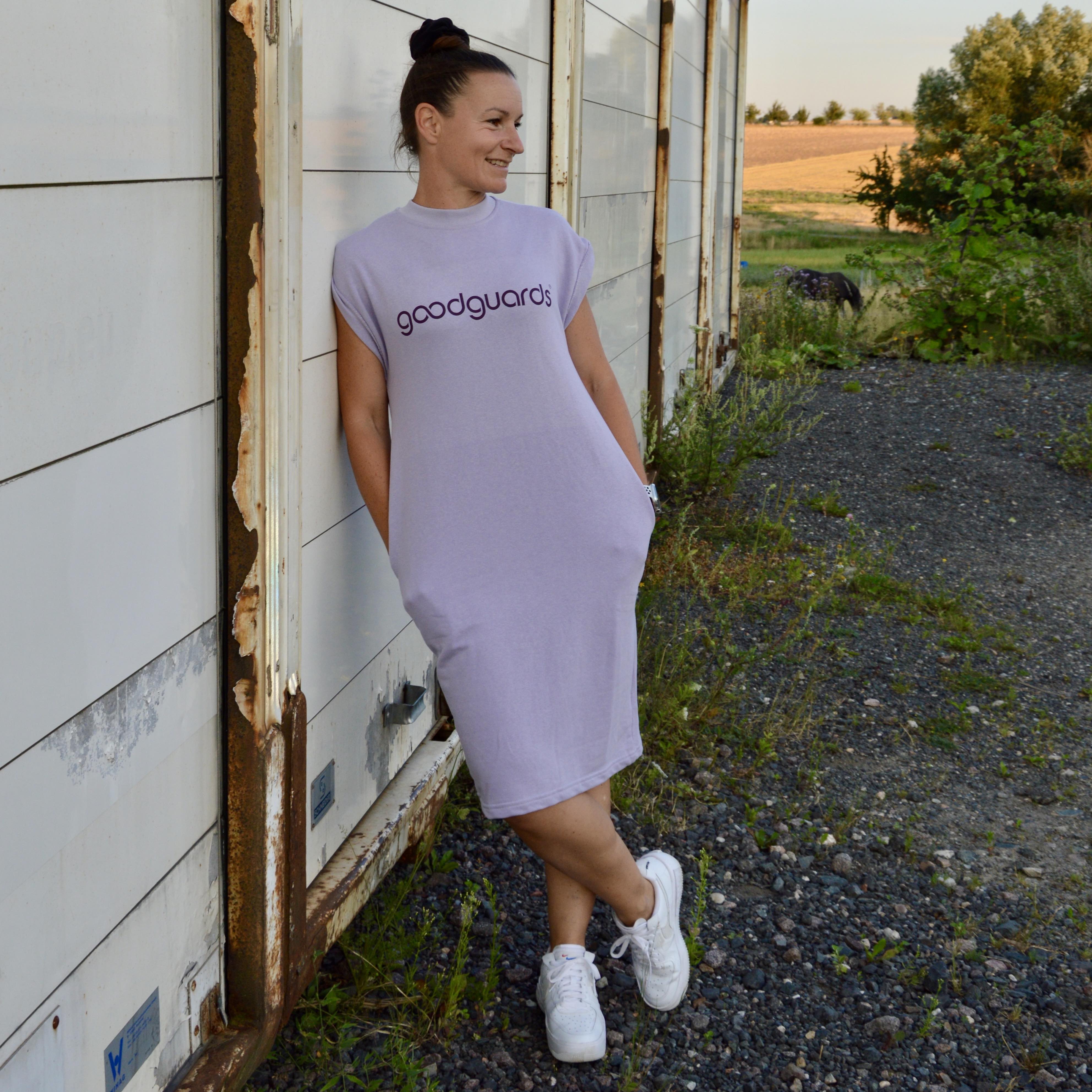 Gooddress dusty lilac (Poncho Organic Cotton Kleid) Badeponcho