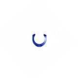 Sicherungsring/Klemme, 12 mm blau/rot